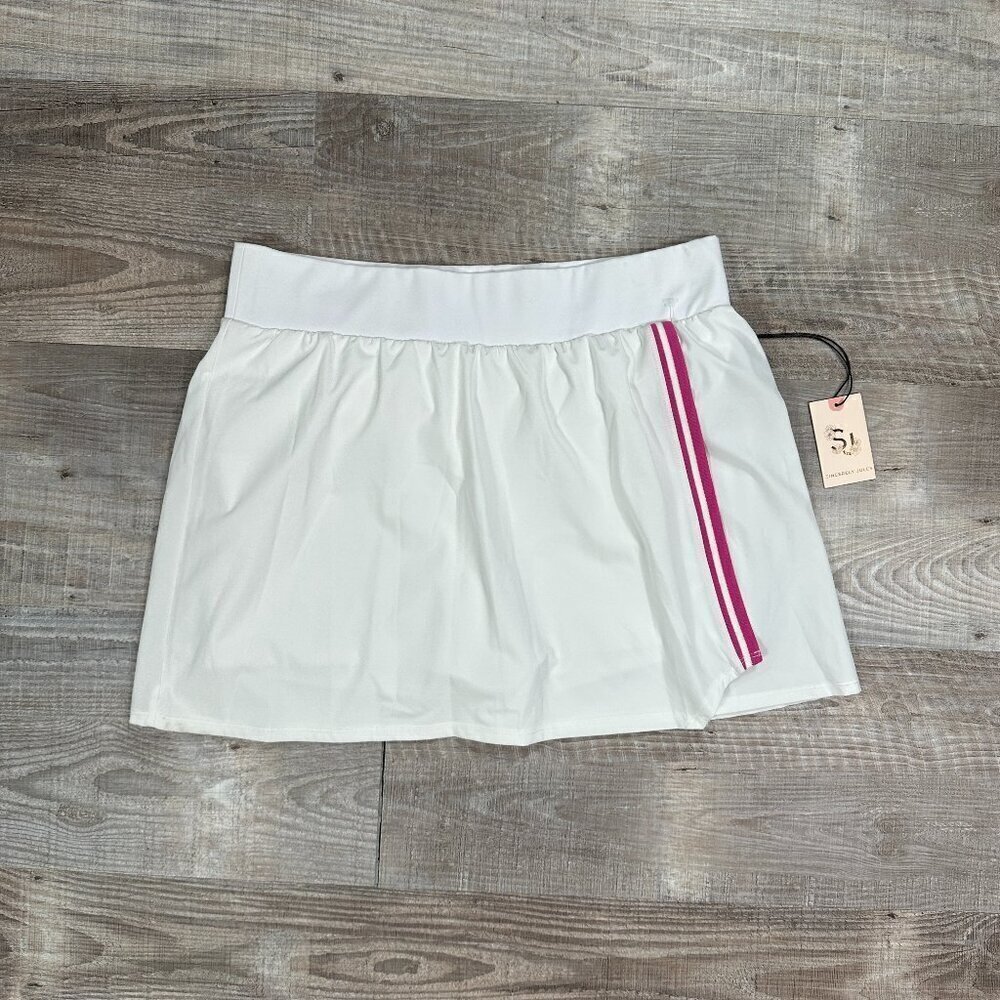 NWT Sincerely Jules Active Women's Size XL White Wrap Skort